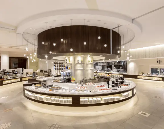 伊達の特産品の和洋折衷ビュッフェを堪能