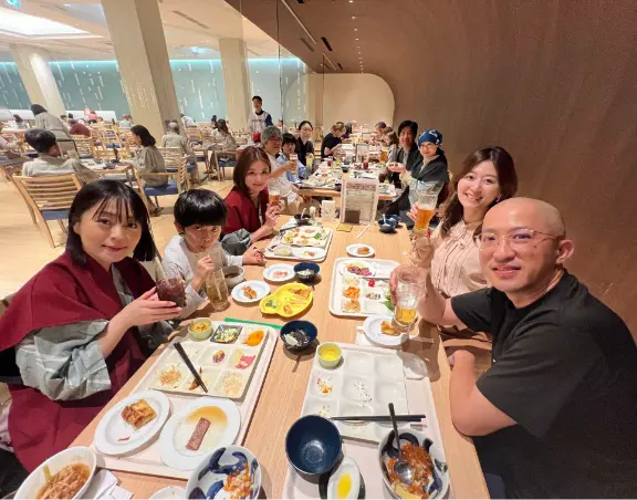 伊達の特産品の和洋折衷ビュッフェを堪能